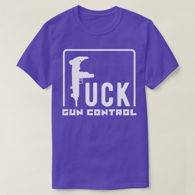Camiseta branco de controle (Frente do Design)