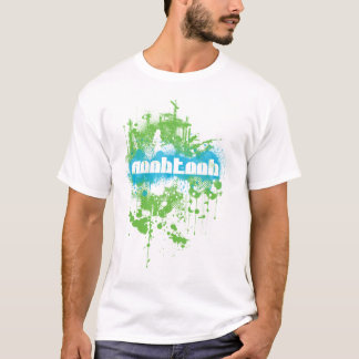 Camiseta Branco de NooBTooB Grunge-BG