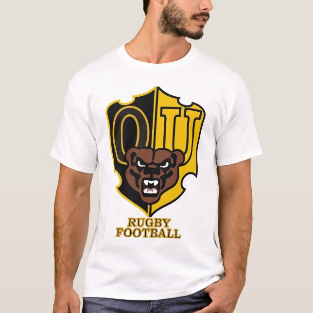 Camiseta Branco de Oakland quebrado (Frente)