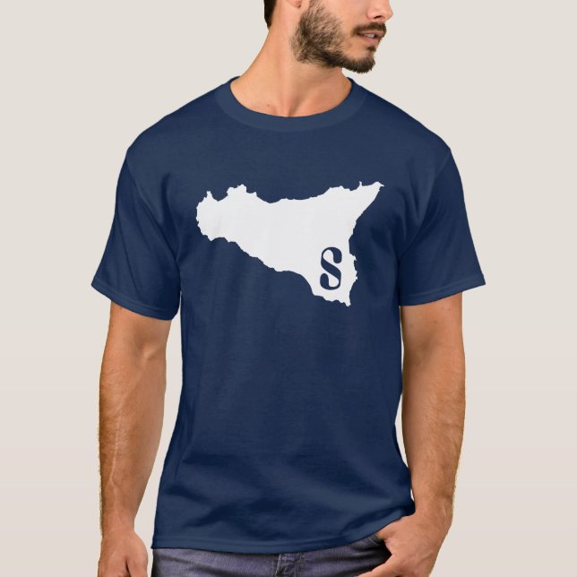 Camiseta Branco de Sicilia (Frente)
