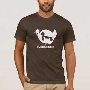 Camiseta Branco de Turducken