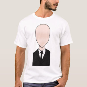 Camiseta Branco delgado do t-shirt do homem