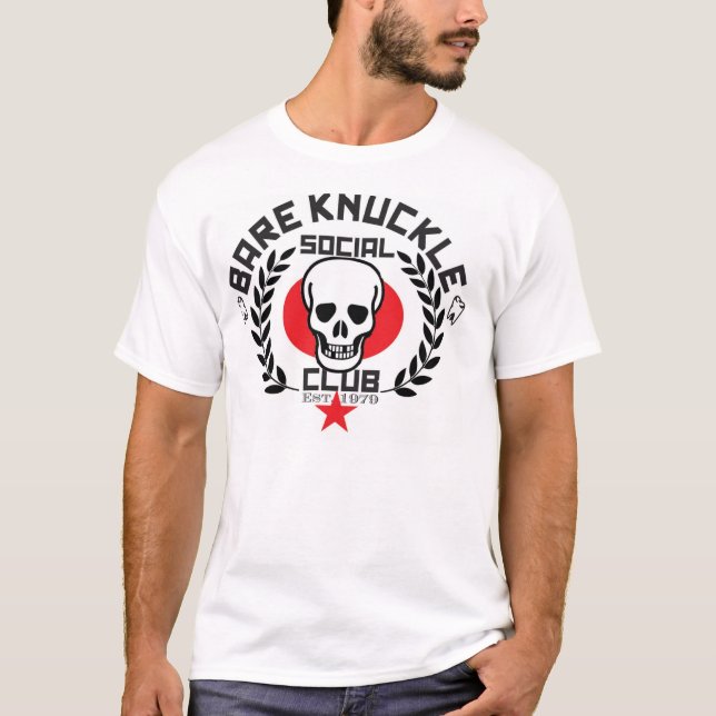 Camiseta Branco desencapado do clube social da junta (Frente)