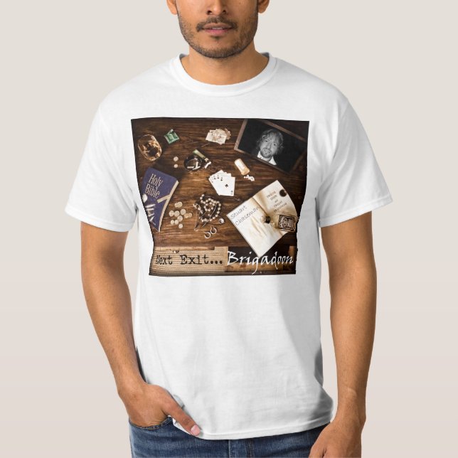 Camiseta Branco do álbum (Frente)