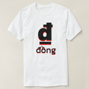 Camiseta branco do đồng do ₫