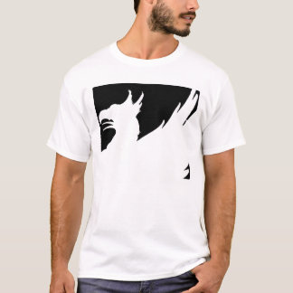 Camiseta Branco do grifo
