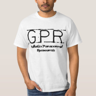 Camiseta Branco do logotipo de GPR