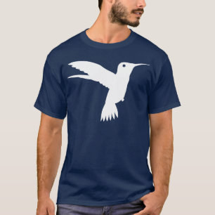 Camiseta Branco do t-shirt do colibri