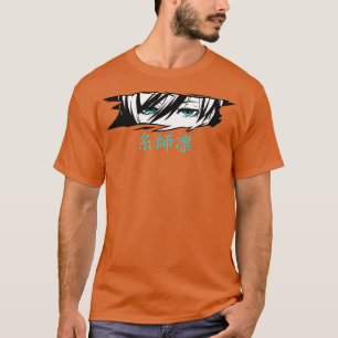 Camiseta Branco do trava azul-fina
