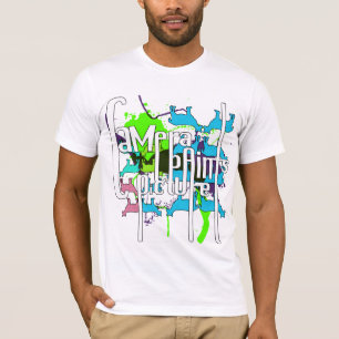 Camiseta Branco dos homens de Lammas: D