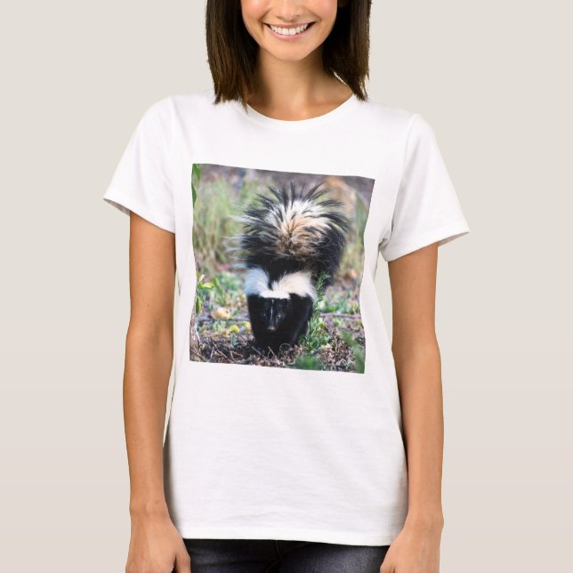 Camiseta Branco e preto-e-branco (Frente)