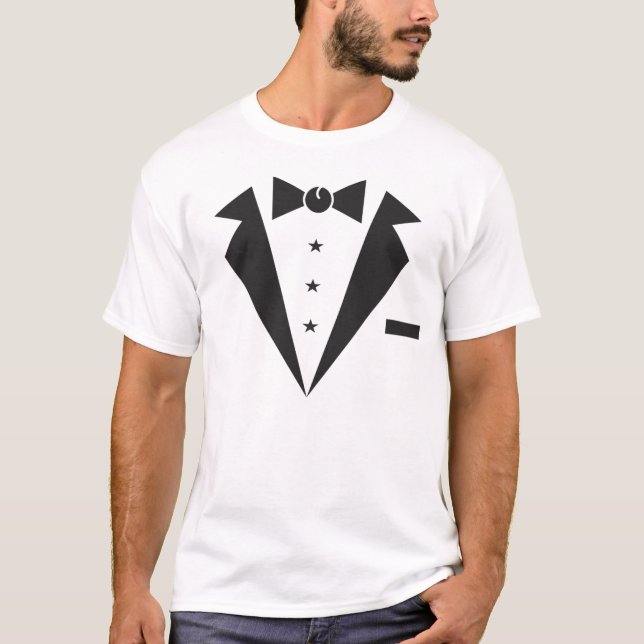 Camiseta Branco formal feliz da batida (Frente)