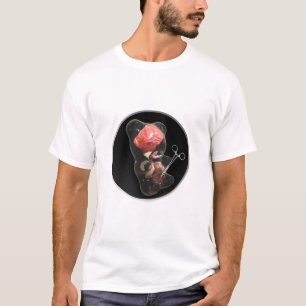 Camiseta Branco imaculado do doce