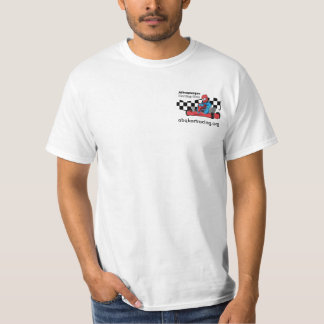 Camiseta Branco karting do t-shirt do clube de ABQ