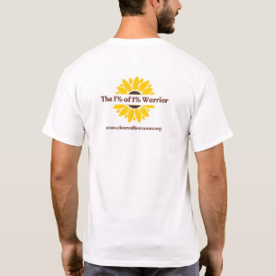 Camiseta Branco - O Guerreiro de 1% de 1%