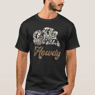 Camiseta Branco Vintage Howdy Rodeo Ocidental País Sulista