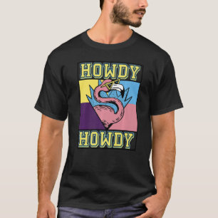 Camiseta Branco Vintage Howdy Rodeo Ocidental País Sulista