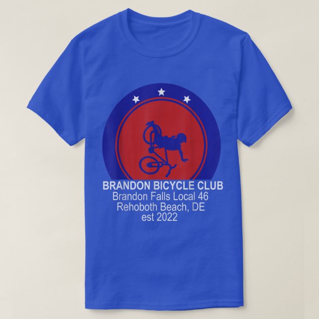 Camiseta Brandon Bicycle Club Brandon Falls Local 46 - funn (Frente do Design)