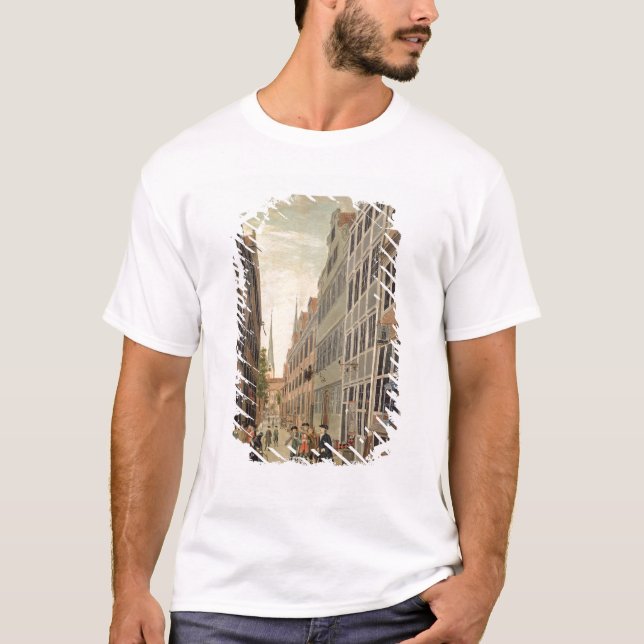Camiseta Brandstweite em Hamburgo, 1775 (Frente)