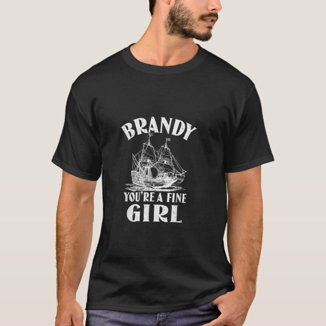 Camiseta Brandy, você é uma boa garota de um presente de ba (Frente)