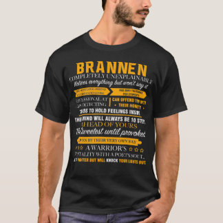 Camiseta BRANNEN completamente inexplicável