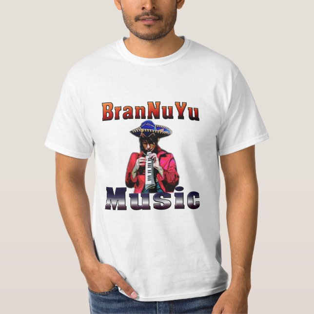 Camiseta BranNuYu Tocando Melodica T-Shirt (Frente)