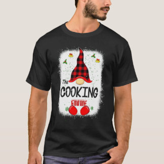Camiseta Branqueado O Gnome De Cozinha Família Corresponden