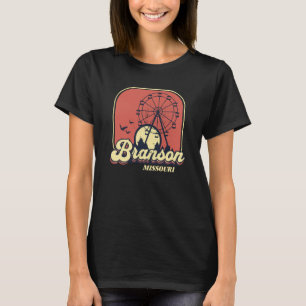 Camiseta Branson Missouri Vintage Estilo Retroativo Distúrb