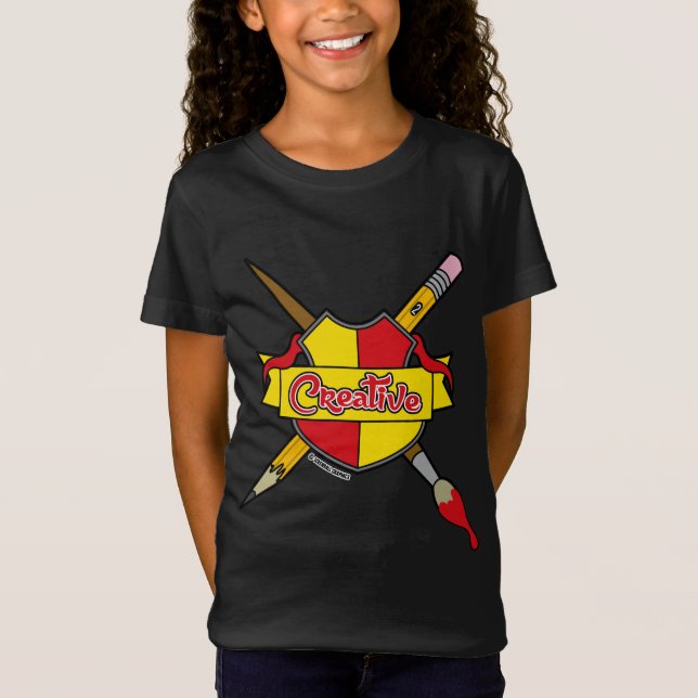 Camiseta Brasão Criativo (Frente)