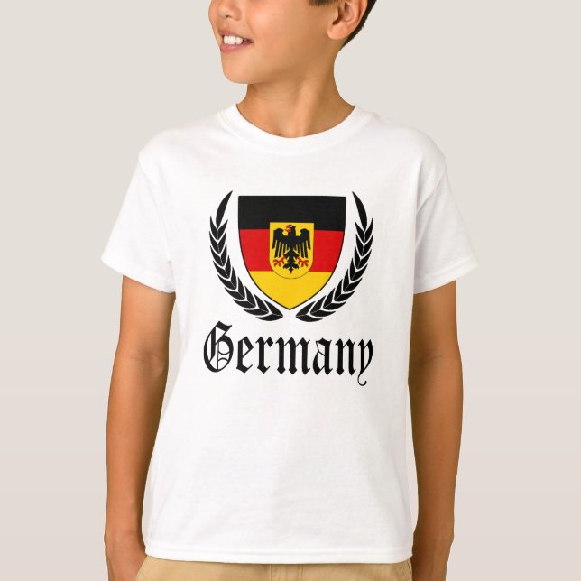 Camiseta Brasão da Alemanha (Frente)