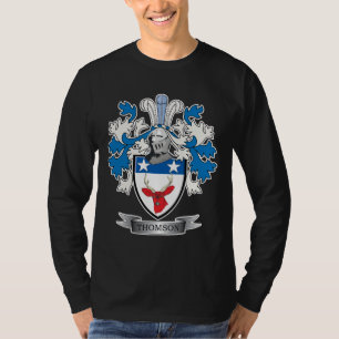 Camiseta Brasão da crista da família de Thomson