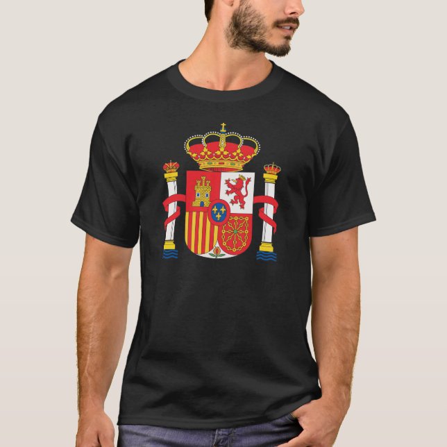 Camiseta Brasão da espanha (Frente)