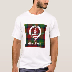 Camiseta Brasão da Família Clan Boyd & Tartan