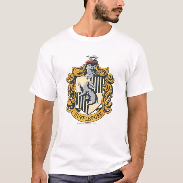 Camiseta Brasão da Hufflepuff (Frente)