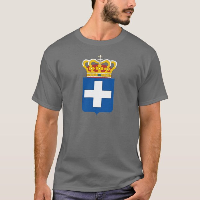 Camiseta Brasão da piscina (1863-1924 e 1935-1973) (Frente)