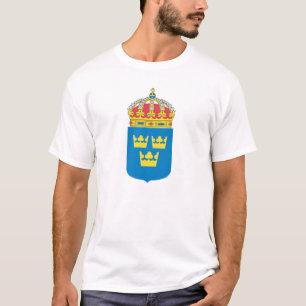 Camiseta Brasão da suecia (menos)