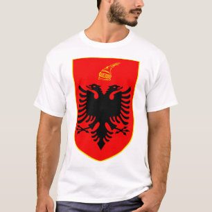 Camiseta Brasão de armas da Albânia