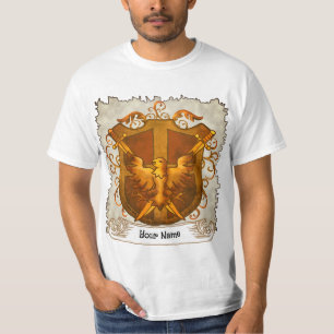 Camiseta Brasão de Armas da Família Phoenix Sobrenome