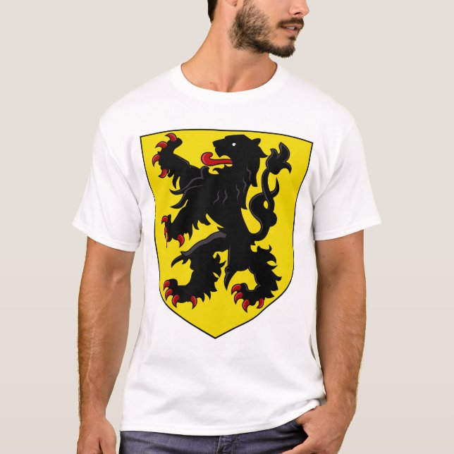 Camiseta Brasão de Armas da Flandres (Frente)