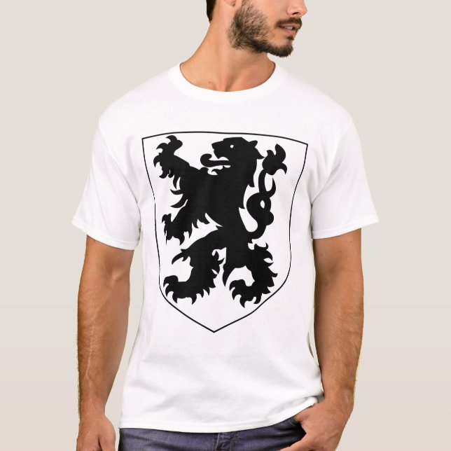 Camiseta Brasão de Armas da Flandres (Frente)
