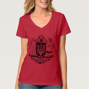 Camiseta Brasão de armas da Ucrânia