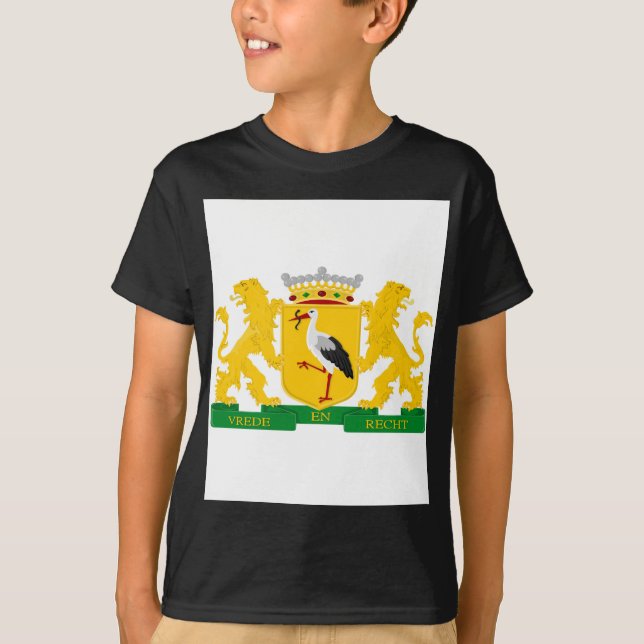 Camiseta Brasão de armas de Haia (Frente)