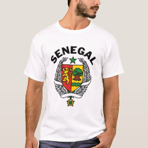 Camiseta Brasão de armas do Senegal