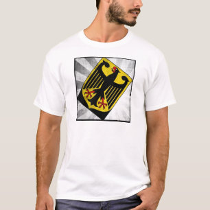 Camiseta Brasão de armas estilizado da Alemanha