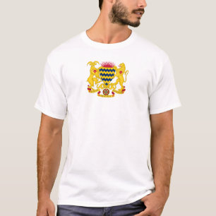 Camiseta Brasão de armas símbolo emblema bandeira do país C