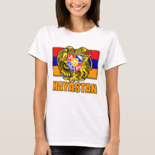 Camiseta Brasão de Arménia Hayastan