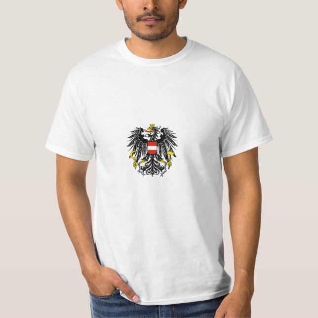 Camiseta Brasão de Áustria (Frente)