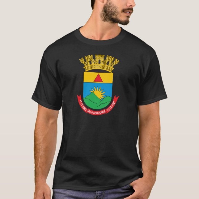 Camiseta Brasão de Belo Horizonte (Frente)