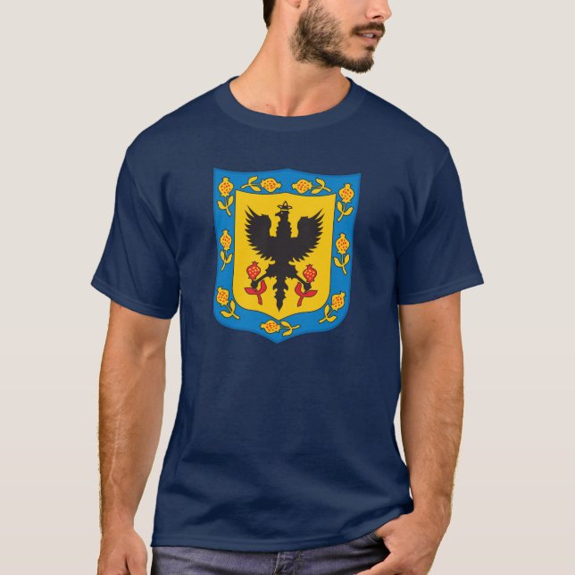 Camiseta Brasão de Bogotá Colômbia (Frente)