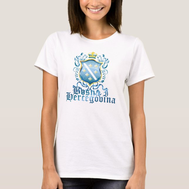 Camiseta Brasão de Bosna (Frente)